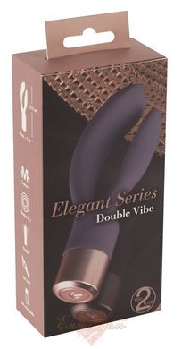 Hi-tech vibrator - Elegant Series Double Vibe