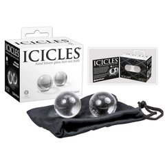 Вагинальные шарики - Icicles No.41 Small Glass Ben-Wa Balls