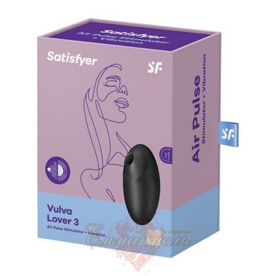 Вакуумный вибратор - Satisfyer Vulva Lover 3 Black