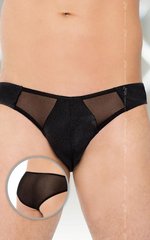 Men's pants - Thong 4466, black - M/L
