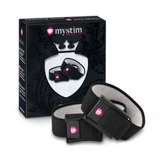 Penis Shaper - Mystim Charming Chuck, two adjustable textile straps with electrodes