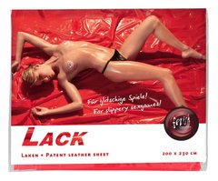 Sheath - Lack-Laken Red, 200 cm x 230 cm.