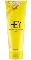 Anal lubricant gel - EGZO “HEY” with banana scent, 100 ml