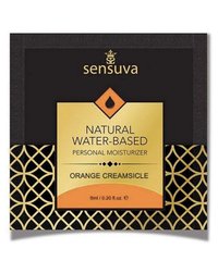 Смазка на водной основе - Sensuva Natural Water-Based Orange Creamsicle (6 мл)
