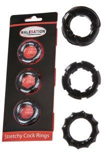 MALESATION Stretchy Cock Rings 614000031510 &mdash; photos