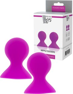 Стимуляторы на соски - Dream toys Lit-up Nipple Suckers Large Pink