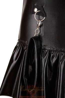 Dress with cuffs for hands 'Strapskleid' - M