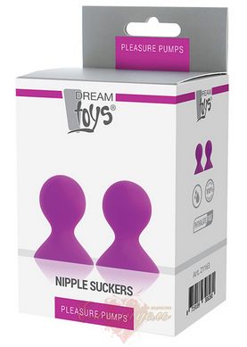 Стимуляторы на соски - Dream toys Lit-up Nipple Suckers Large Pink