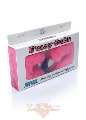 Наручники - Fetish Boss Series Furry Cuffs Pink