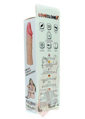 Realistic sleeve Gladiator 6.5 &ndash; cyberskin, 16 cm 21-00014 &mdash; photos