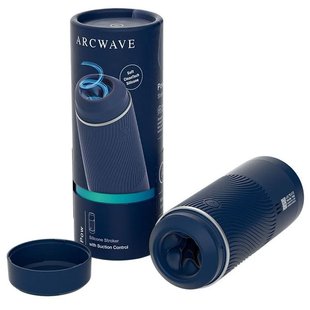 Мастурбатор премиум-класса с контролем всасывания - Arcwave Pow Stroker Blue