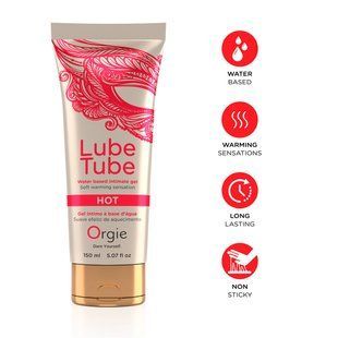 Лубрикант - ORGIE Lube Tube HOT, 150 мл, с согревающим эффектом SX1523 фото
