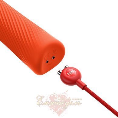 Вібромасажер - Fun Factory VIM Vibrating Wand sunrise orange, суперпотужний та легкий, до 6 годин роботи SX0919 фото