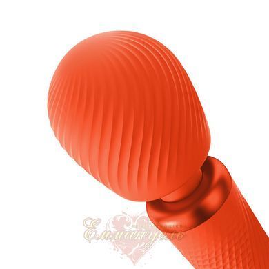 Вібромасажер - Fun Factory VIM Vibrating Wand sunrise orange, суперпотужний та легкий, до 6 годин роботи SX0919 фото
