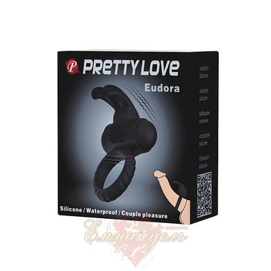 Pretty Love Eudora Penis Ring Black