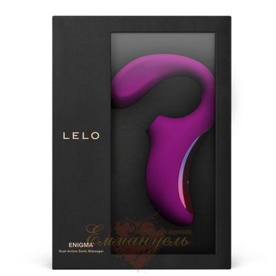 Clitoral-vaginal sound stimulator - LELO Enigma Deep Rose