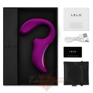 Клиторально-вагинальный звуковой стимулятор - LELO Enigma Deep Rose