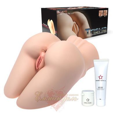 Мастурбатор Naked Factory TRISHA B TYPE, реалістичний вагіна + анус, виражені статеві губи SX3481 фото