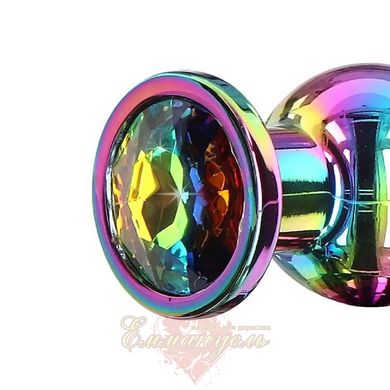 Анальна пробка - ToyJoy Twilight Bum Bijou rainbow, Small