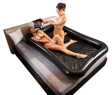 Bed sheet with inflatable edge - Lack-Laken Glossy Games, 140 x 200 cm
