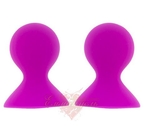 Стимуляторы на соски - Dream toys Lit-up Nipple Suckers Large Pink
