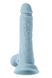 Realistic vibrator with testicles on a suction cup - Femme Funn Turbo Baller, blue