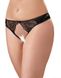 Women's Thong - 2320126 Basic String Black, L