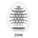 Мастурбатор-яйцо - Tenga Egg Cone, плотный TPE, пробник лубриканта 5 мл SO9801 фото 3