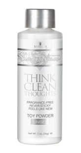 Пудра для ухода за игрушками - Sensuva Think Clean Thoughts Toy Powder (56 г)