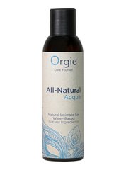 Lubricant - Orgie All-Natural Acqua Lube 150 ml., without glycerin
