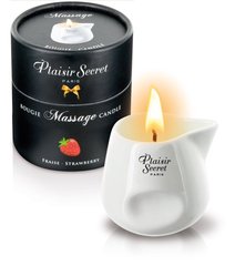 Massage candle - Bougie Candle Strawberry, 80 мл