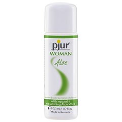 Water based lubricant - pjur Woman Aloe 30 ml with aloe extract, moisturizing, paraben free