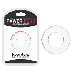 Erection ring - Power Plus Cockring 4 Clear