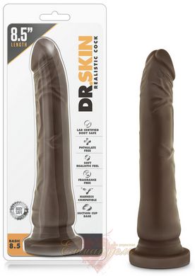Dildo - Dr. Skin - Basic 8.5 - Chocolate