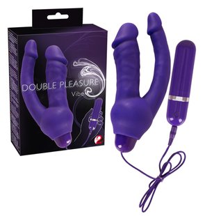 Hi-tech вибратор - Douple Vibrator Purple