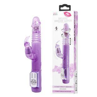 Deluxe Dream Lover Vibrator Purple with Bunny 6603BW0472 фото