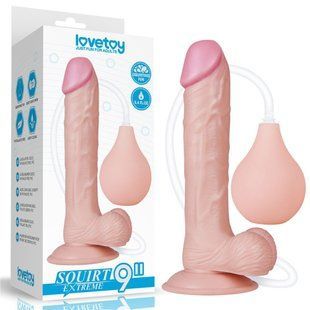 9'' Squirt Extreme Dildo Flesh 6452LVTOY399 &mdash; photos