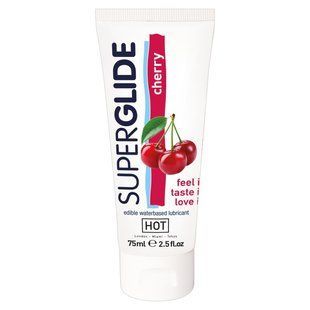 Лубрикант - HOT Superglide Вишня, 75мл 7622044115 фото