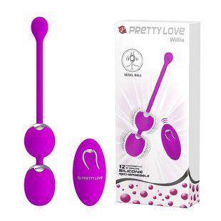 Vaginal balls with vibration - Pretty Love Willie Vibrating Kegel Balls 6603BI0653 &mdash; photos