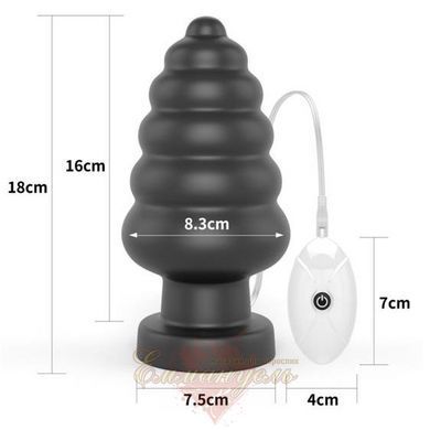 Анальная пробка &ndash; King-sized Vibrating Anal Cracker 7" 6452LV120115 фото