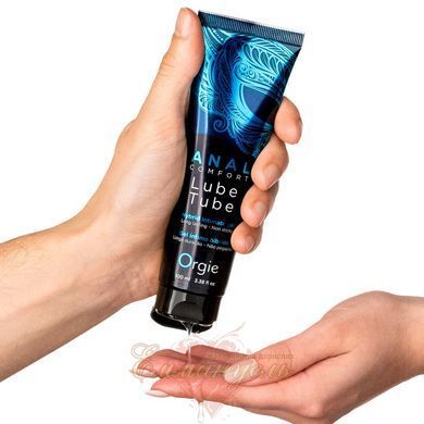 Orgie Lube Tube Anal Comfort 100 ml &ndash; Hybrid Water-Based Anal Lubricant with Silicone-Like Effect SX1509 &mdash; photos