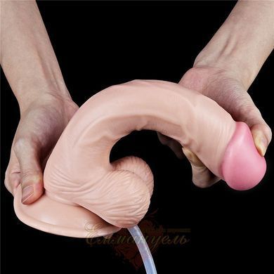 9'' Squirt Extreme Dildo Flesh 6452LVTOY399 &mdash; photos