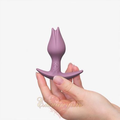 Анальная пробка &ndash; Fun Factory BOOTIE FEM, розовая, в виде бутона, диаметр 2,9 см, тонкий ограничитель SX1000 фото