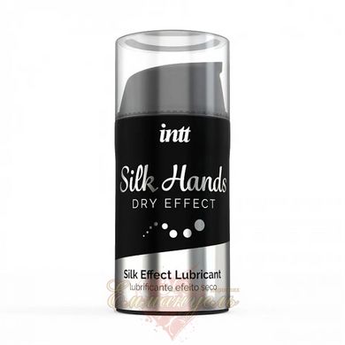 Лубрикант для мастурбації на силіконовій основі - Intt Silk Hands, 15 мл