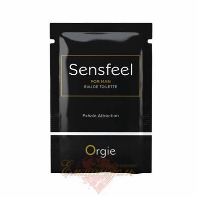 Perfume with pheromones for men - Orgie Sensfeel Man – Travel Size, 1 ml
