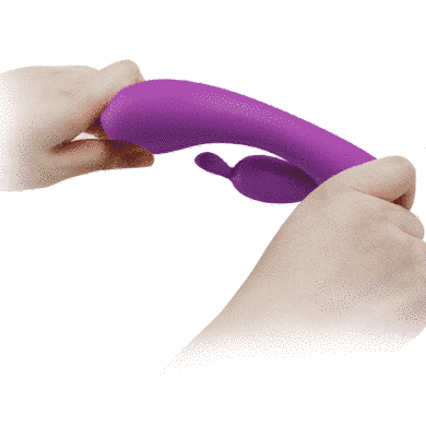 Вибратор - Pretty Love Grace Vibrator Purple, мягкий силикон