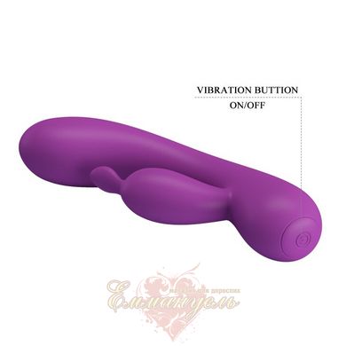 Вібратор - Pretty Love Grace Vibrator Purple, м'який силікон