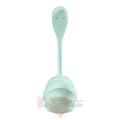 Smart Vibrating Egg - Satisfyer Smooth Petal Connect App Mint