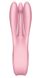 Clitoral vibrator - Satisfyer Threesome 1 Pink with three flexible fingers