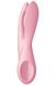 Clitoral vibrator - Satisfyer Threesome 1 Pink with three flexible fingers